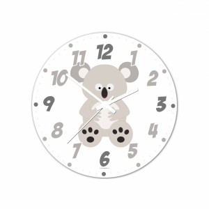 Obrázek Nástěnné hodiny Veselá zvířátka - Koala 30cm