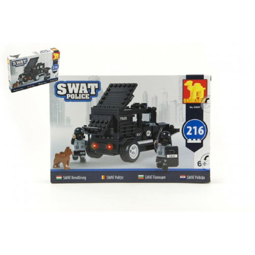 Stavebnice Dromader SWAT Policie Auto 216ks - Cena : 220,- K s dph 