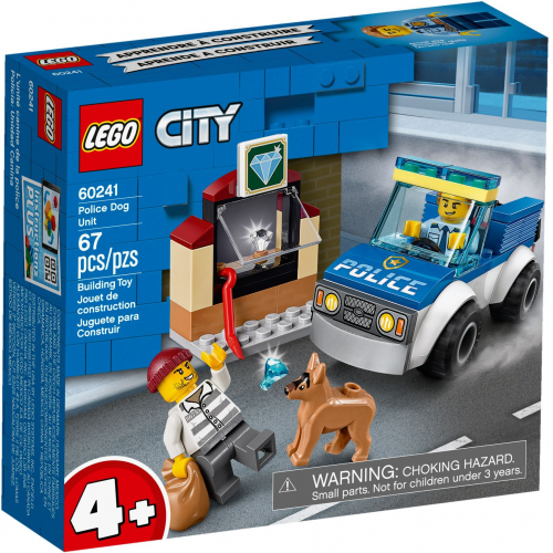 LEGO City 60241 - Jednotka s policejnm psem - Cena : 279,- K s dph 