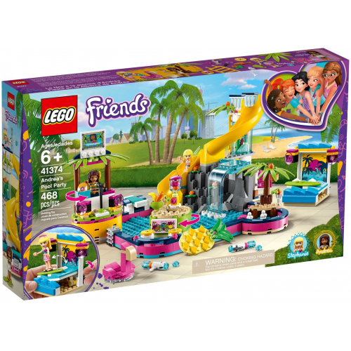 LEGO Friends 41374 - Andrea a party u baznu - Cena : 979,- K s dph 