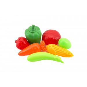 Ovoce a zelenina plast 7ks v sce - Cena : 59,- K s dph 