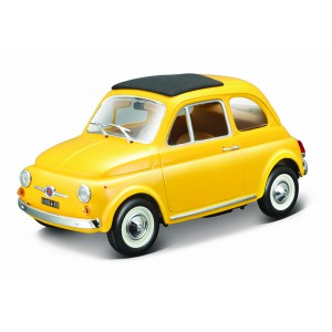 Bburago 1:24 Fiat 500 F 1965 Yellow - Cena : 431,- K s dph 