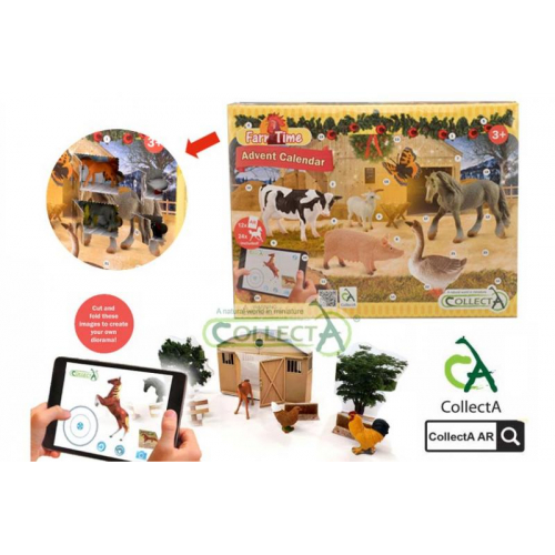 Obrázek Adventní kalendář-farma a koně