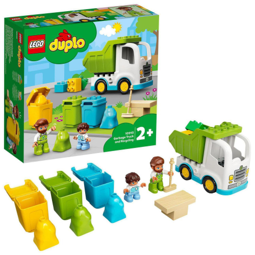 LEGO DUPLO Town 10945 - Popelsk vz a recyklovn - Cena : 399,- K s dph 