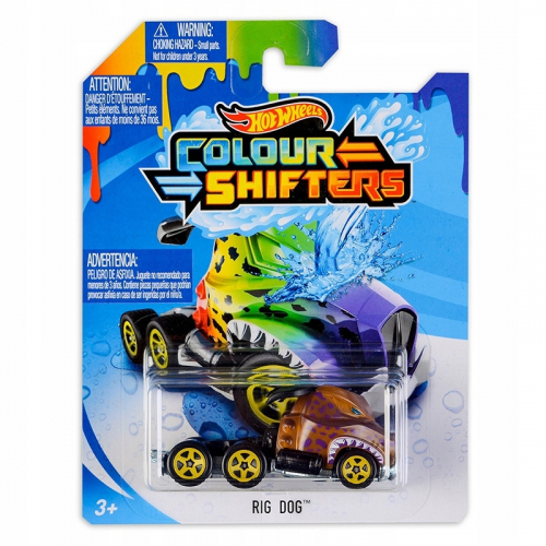 Hot Wheels anglik color shifters - Rig Dog CFM43 - Cena : 168,- K s dph 