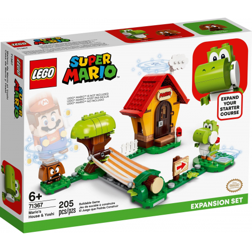 LEGO Super Mario 71367 - Mariv dm a Yoshi - roziujc set - Cena : 557,- K s dph 