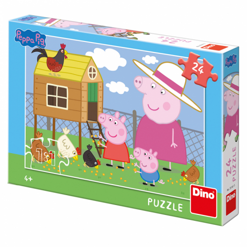 Puzzle Peppa Pig: Slepiky 24 D - Cena : 132,- K s dph 