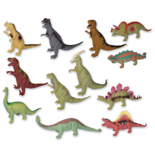 Obrázek Dinosaurus měkké tělo - 1ks - 12 druhů