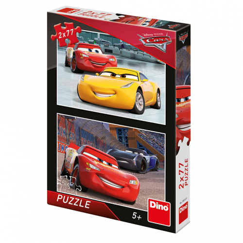 Puzzle WD Cars 3: Zvodnci 2x77D - Cena : 125,- K s dph 