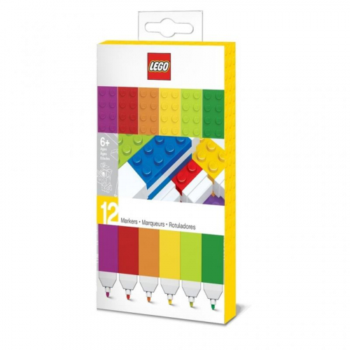 LEGO Fixy, mix barev - 12 Ks - Cena : 333,- K s dph 
