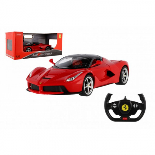 Obrzek Auto RC Ferrari erven plast 32cm 2,4GHz na dlk. ovldn na baterie v krabici 43x19x23cm