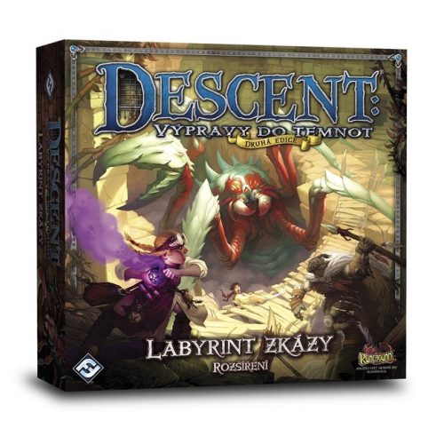 Descent 2. edice - Labyrint zkzy - Cena : 1039,- K s dph 
