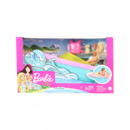 Barbie člun s doplňky GRG30 - Cena : 633,- Kč s dph 