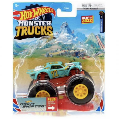 Obrázek Hot Wheels Monster trucks Night Shifter HCN55