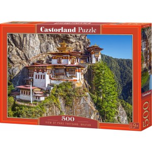 Puzzle Castorland 500 dlk - Vhled na Tyg Hnzdo, Bhtn - Cena : 125,- K s dph 