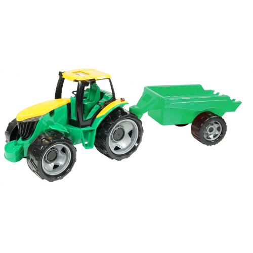 Obrázek Traktor plast bez lžíce a bagru s vozíkem