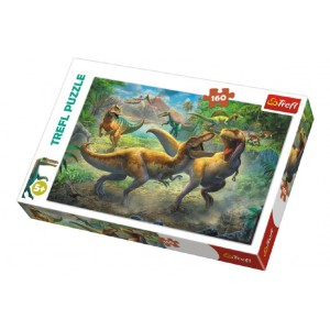 Obrzek Puzzle Dinosaui/Tyranosaurus 41x27,5cm 160 dlk