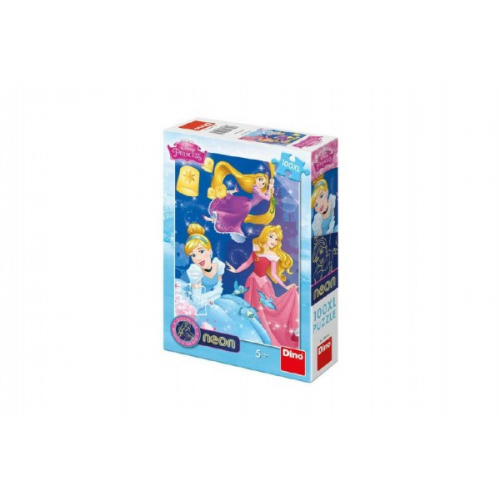 Puzzle Disney Princezny neon 100 XL dlk v krabici 20x29x6cm - Cena : 215,- K s dph 