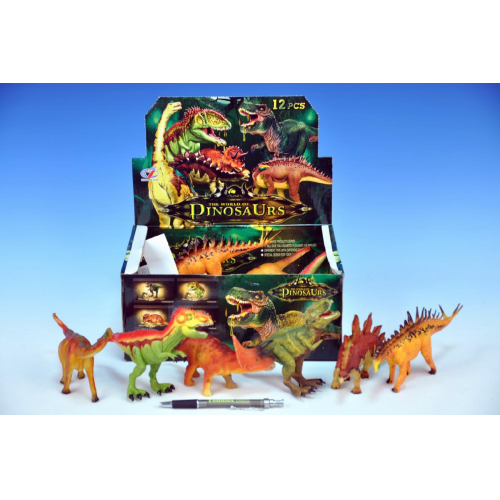 Dinosaurus plast 15-18cm - 6 druh - Cena : 69,- K s dph 