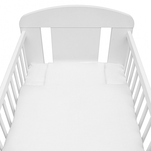 Obrázek Mušelínové 2-dílné ložní povlečení New Baby 90/120 cm bílé