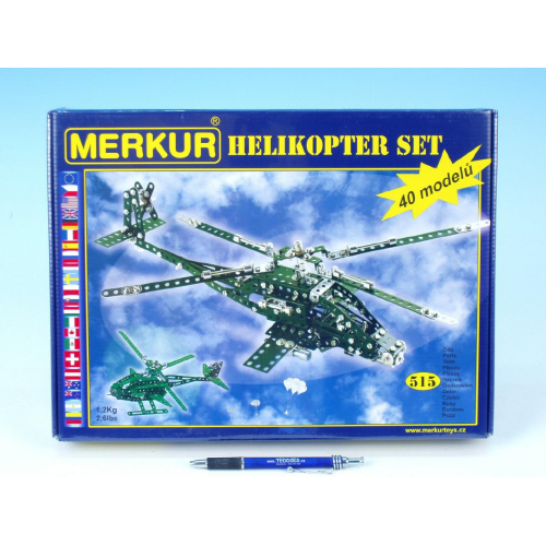 Merkur Helikopter set - Cena : 913,- K s dph 