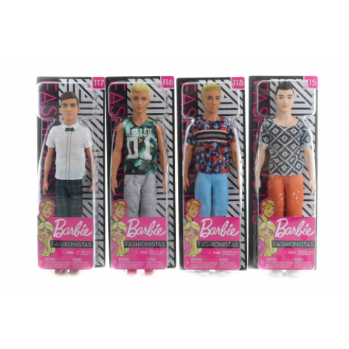 Barbie Model Ken DWK44 - 4 druhy - Cena : 330,- K s dph 