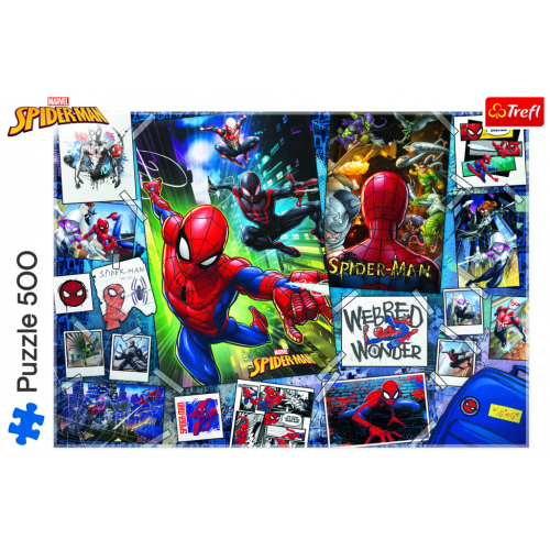 Puzzle Disney Marvel Spiderman 500 dlk - Cena : 199,- K s dph 