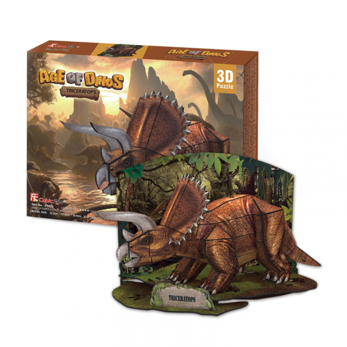 Puzzle 3D Triceratops - Cena : 178,- K s dph 