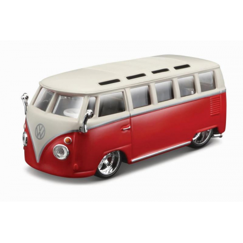 Obrázek Bburago 1:32 Plus Volkswagen Van Samba Red
