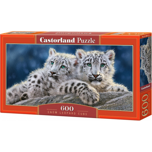 Puzzle 600 dlk - Mlata leoparda snnho - Cena : 143,- K s dph 