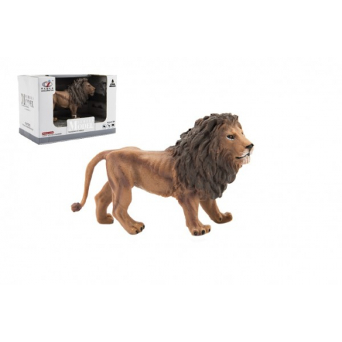 Zvtka safari ZOO 13cm lev plast 1ks v krabice 16x11x9,5cm - Cena : 98,- K s dph 