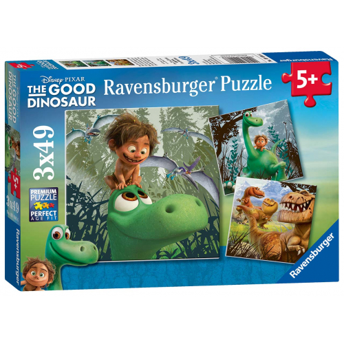 Puzzle Disney Hodn Dinosaurus 3x49 dlk - Cena : 169,- K s dph 