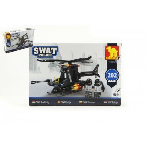Stavebnice Dromader SWAT Policie Vrtulnk 202ks plast - Cena : 155,- K s dph 