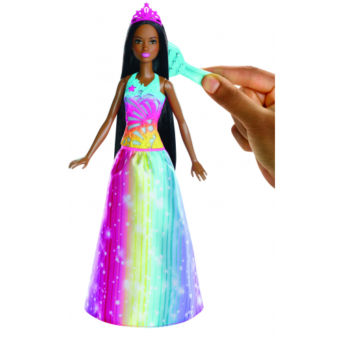 Barbie magick vlasy princezna brunetka - Cena : 474,- K s dph 