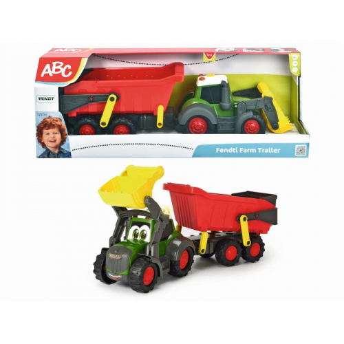 Obrázek ABC Traktor s přívěsem 65 cm
