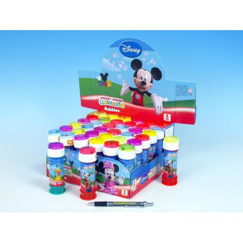 Bublifuk 60ml Mickey Mouse 11,5cm - 5 barev 36ks v boxu - Cena : 12,- K s dph 