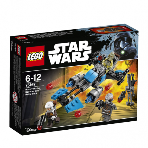 LEGO Star Wars 75167 -  Speederov motorka nmezdnho lovce - Cena : 359,- K s dph 
