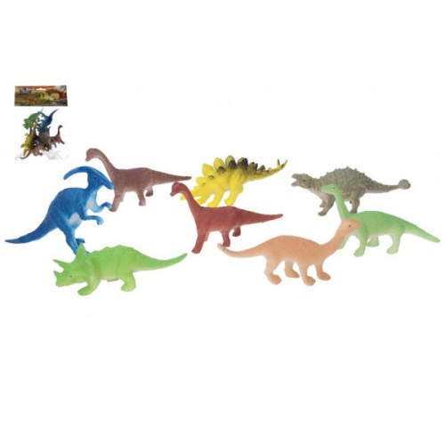 Dinosaurus 8 ks plast 10 cm v sku - Cena : 97,- K s dph 