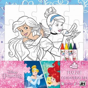 puzzle k vymalovn Disney Princezny - Cena : 38,- K s dph 