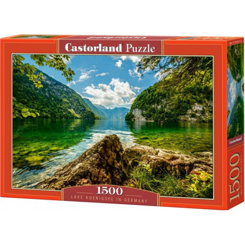 Puzzle 1500 dlk - Koenigsse Jezero, Nmecko - Cena : 183,- K s dph 