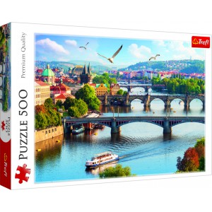 Puzzle Praha 500 dlk - Cena : 110,- K s dph 