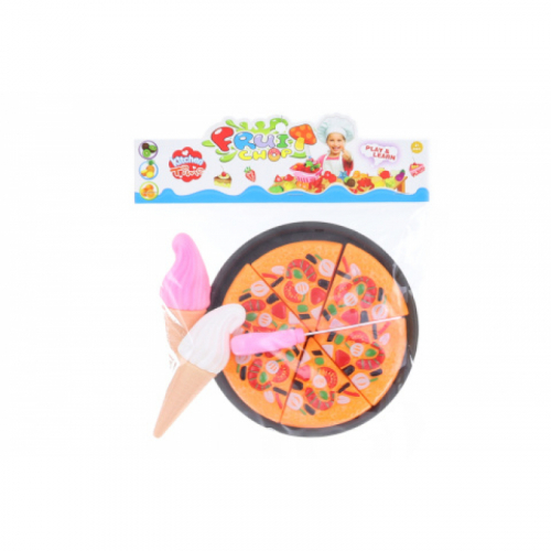 Obrázek Pizza a zmrzliny - krájení