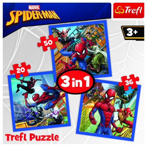 Puzzle Disney Marvel Spiderman 3v1 - Cena : 179,- K s dph 