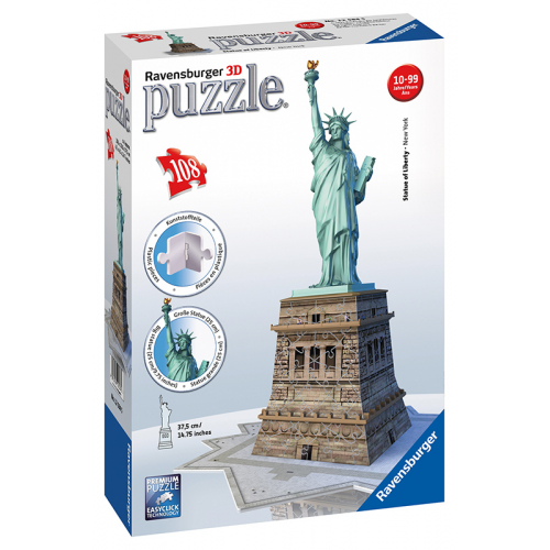 Puzzle 3D - Socha Svobody 108 dlk - Cena : 486,- K s dph 