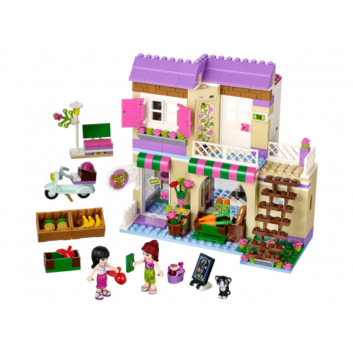 LEGO Friends 41108 - Trh s potravinami v msteku Heartlake - Cena : 907,- K s dph 