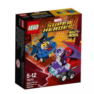LEGO Super Heroes 76073 - Mighty Micros: Wolverine vs. Magneto - Cena : 198,- K s dph 