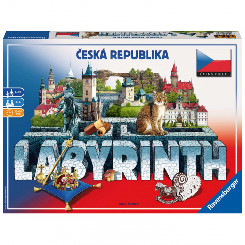 Ravensburger Labyrinth: esk Republika - Cena : 605,- K s dph 