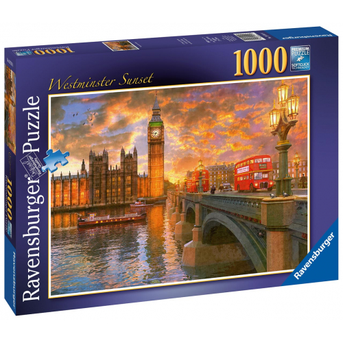 Puzzle Zpad slunce ve Westminsteru 1000 dlk - Cena : 259,- K s dph 