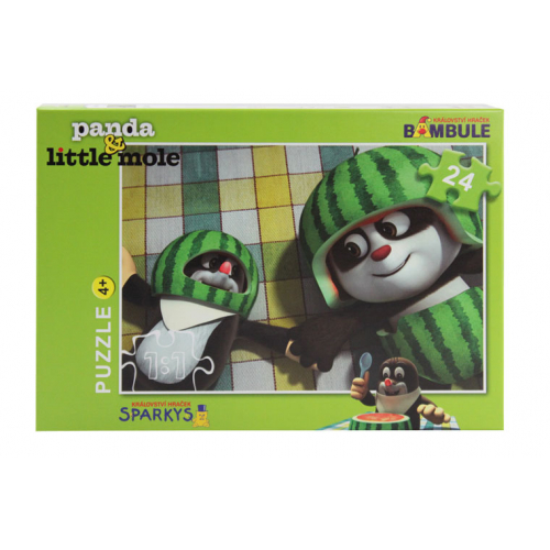 Puzzle Krtek a Panda, 24 dlk - Cena : 121,- K s dph 