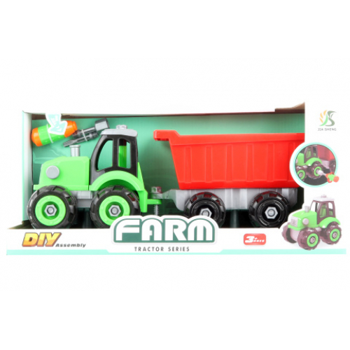 roubovac traktor s vlekou na baterie - Cena : 249,- K s dph 